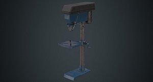 drill press 1b 3D model