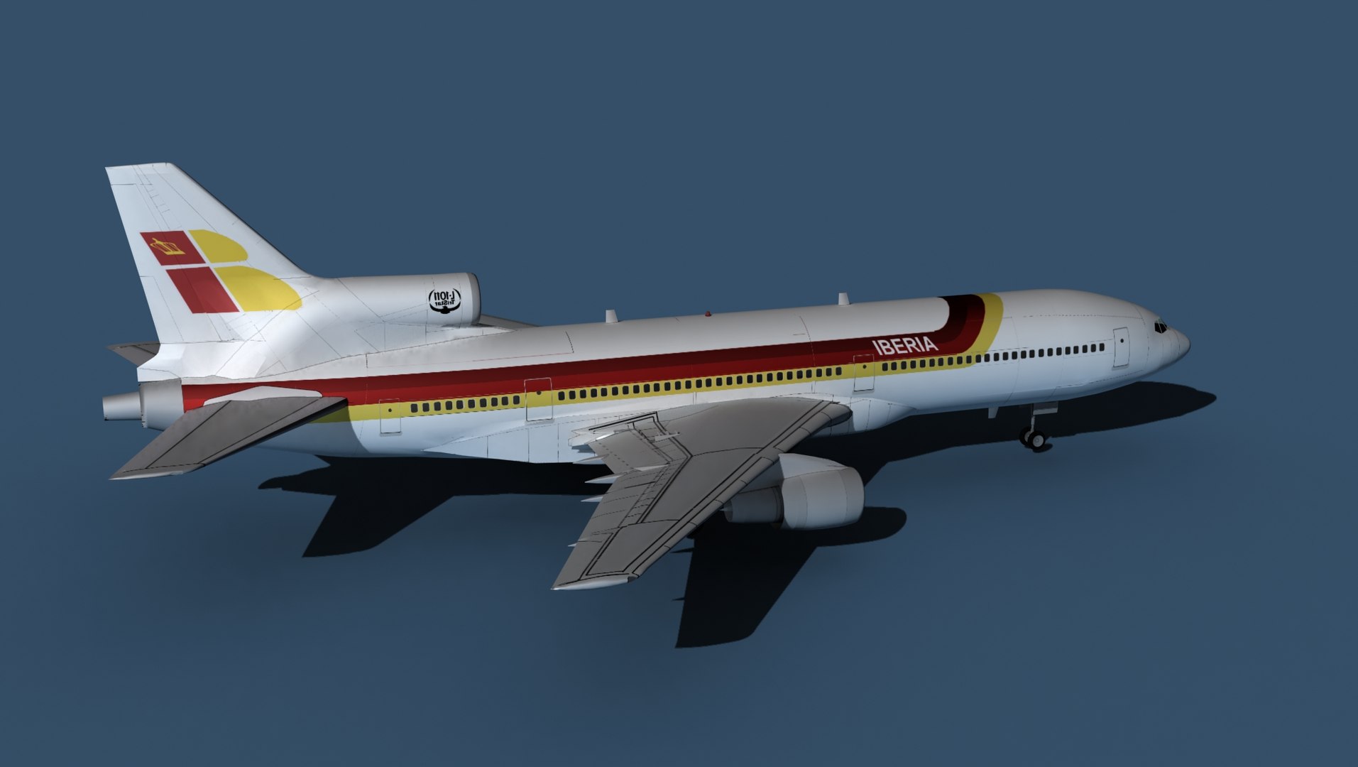 Lockheed L-1011-50 Iberia model https://p.turbosquid.com/ts-thumb/A3/USN9Hd/Nv/lockheedl101150iberia0050/jpg/1656793187/1920x1080/fit_q87/e326316c4a7f770cc5e6eb84f5e4f8c3cc1f69dd/lockheedl101150iberia0050.jpg