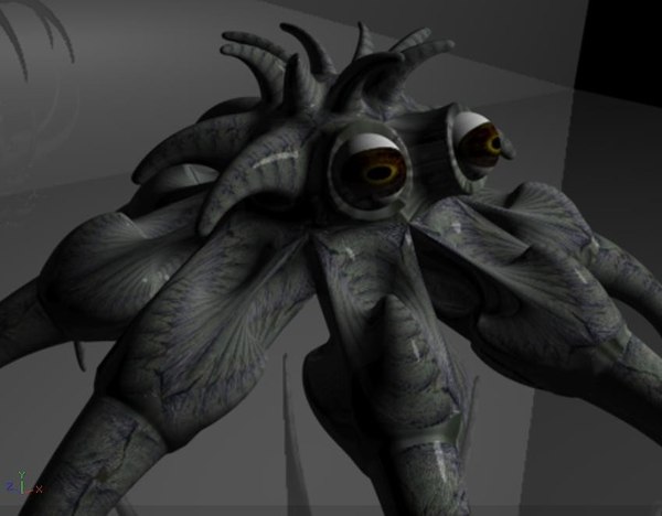 creature character monster c4d