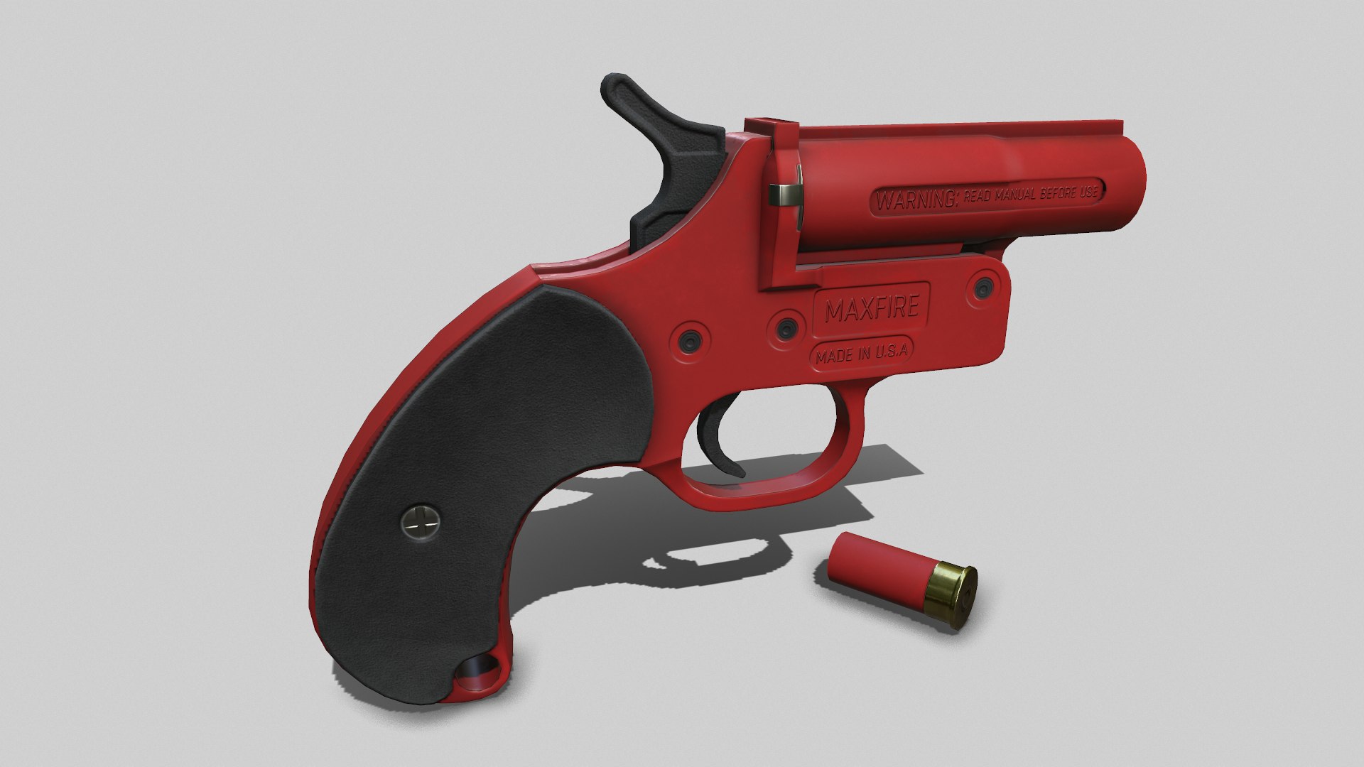 Flare Gun Low-poly PBR 3D https://p.turbosquid.com/ts-thumb/A3/XFZtcs/IQ/screenshot002/png/1661342971/1920x1080/fit_q87/00296b7f8114fc77bb8dd04793a8d5437a62dae7/screenshot002.jpg