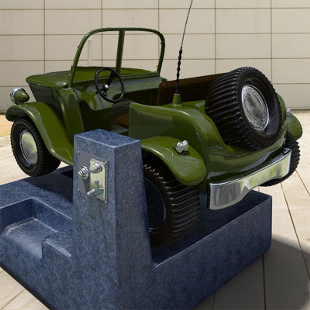 Kiddie Ride 3d Model