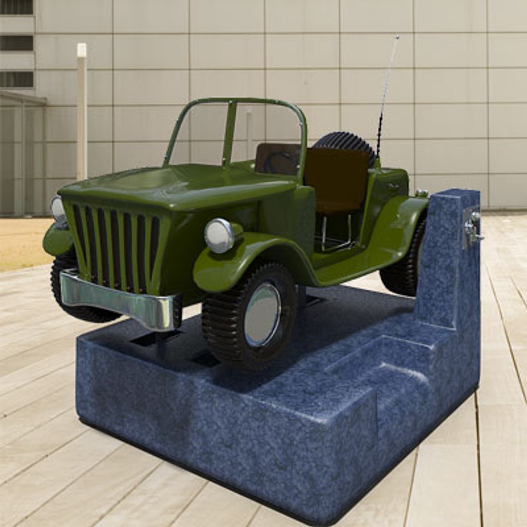 Kiddie Ride 3d Model