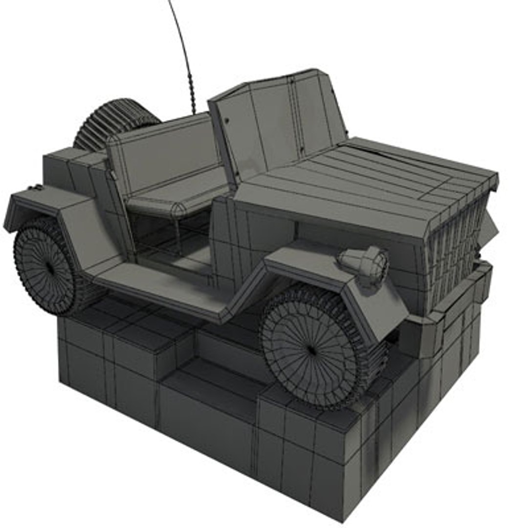 Kiddie Ride 3d Model