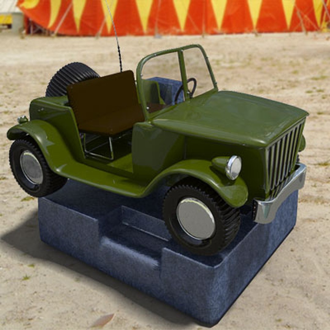 Kiddie Ride 3d Model