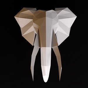 3D elephant