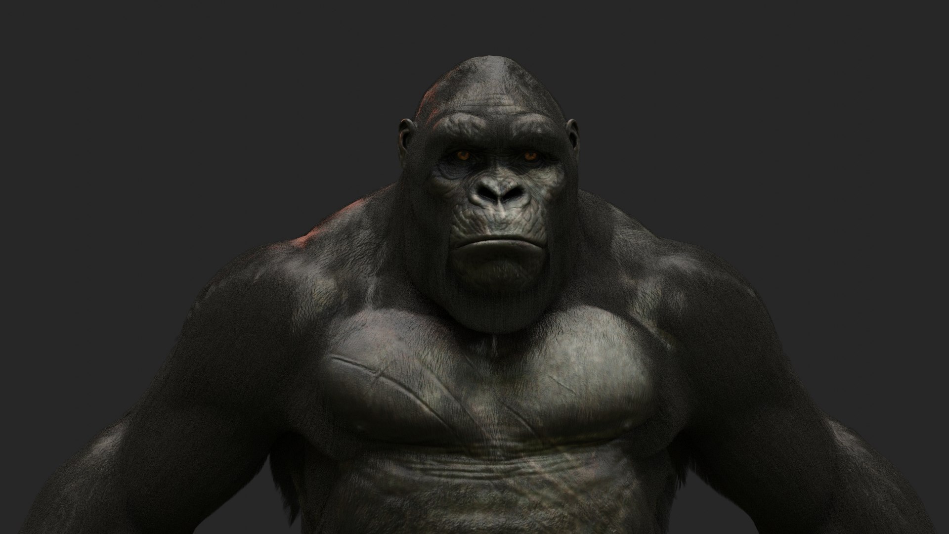 Realistic Monkey Kong For Movies or Games 3D model https://p.turbosquid.com/ts-thumb/A3/aZ7S2r/2D/productphoto4/jpg/1739211684/1920x1080/fit_q87/8b458731b0b0cfe68b7a5193645b6ea5c5a577af/productphoto4.jpg