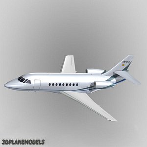 Dassault Falcon 2000 Private livery 8