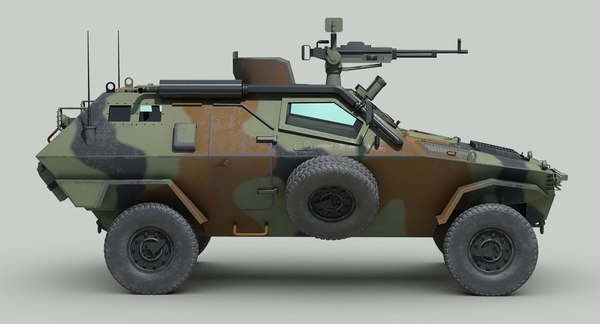 3d model turkish otokar cobra armored