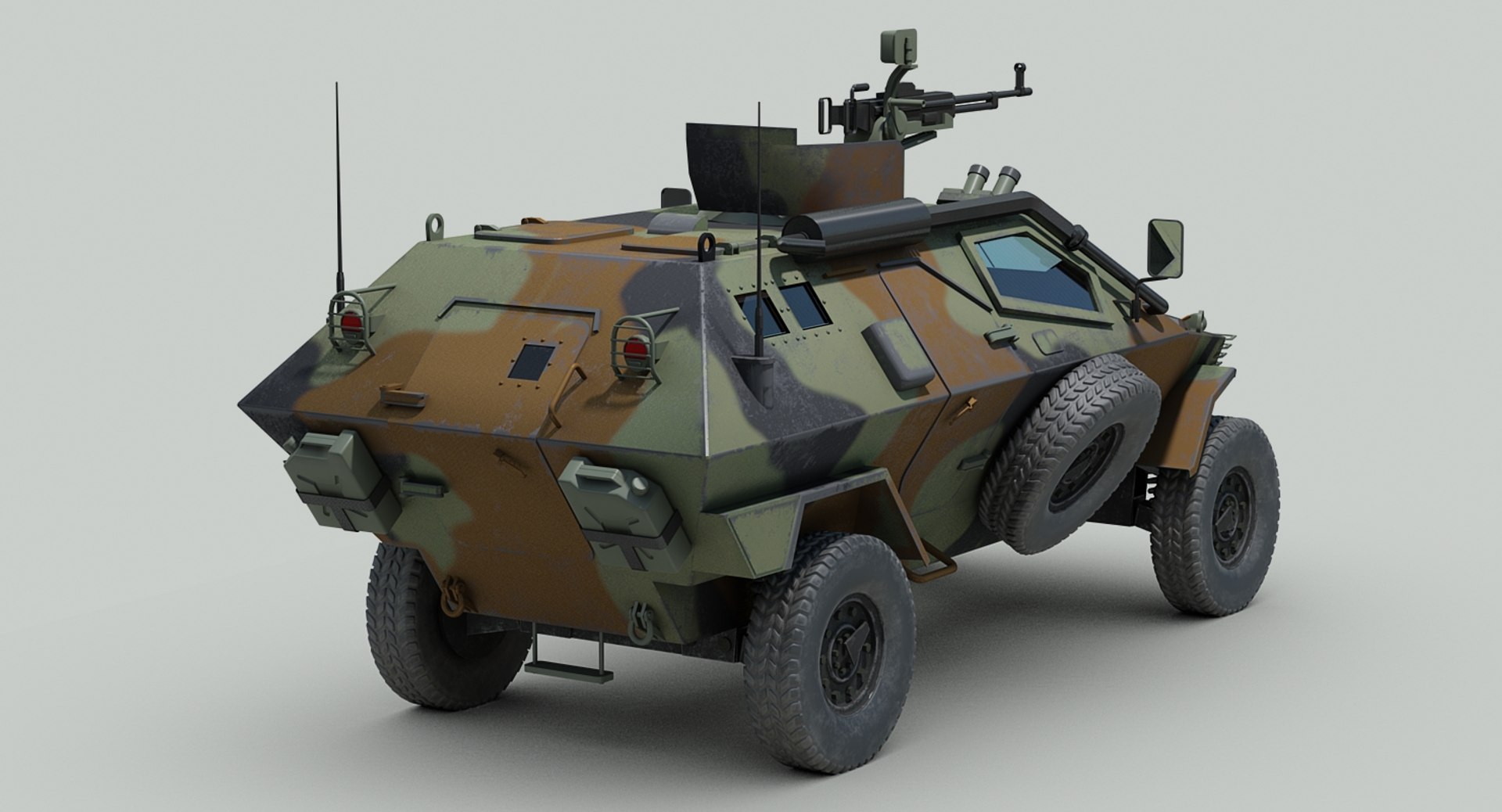 3d Model Turkish Otokar Cobra Armored