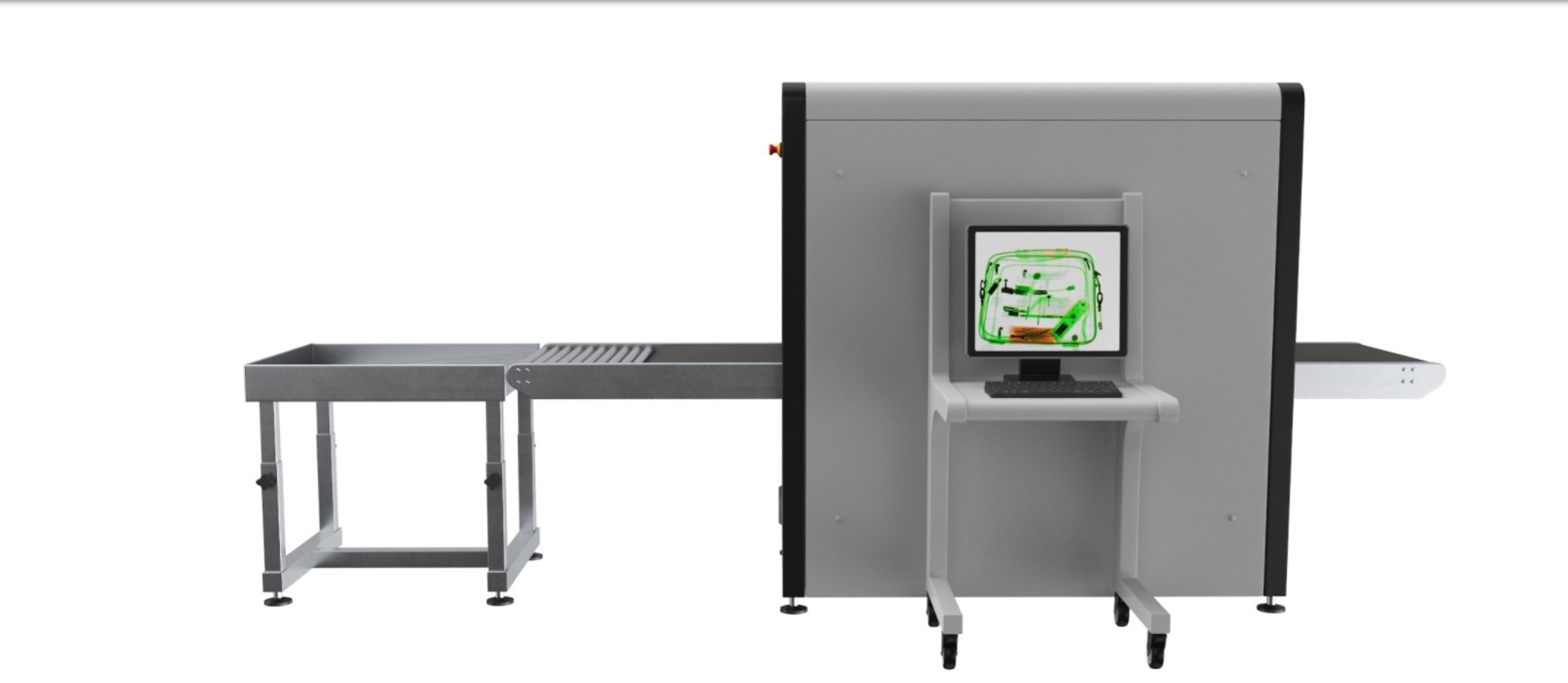 Security X Ray Machine 3D Model TurboSquid 1761172