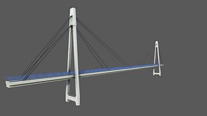 Footbridge model