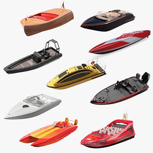 Motorboats Collection 4
