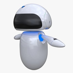 Manga  Cartoons  RobotQ 3D model
