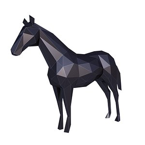 3D horse v3 model