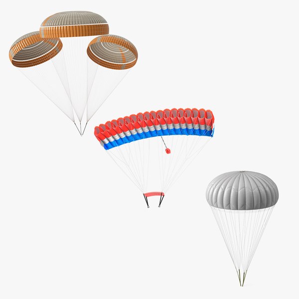 Parachute 3D Models for Download | TurboSquid