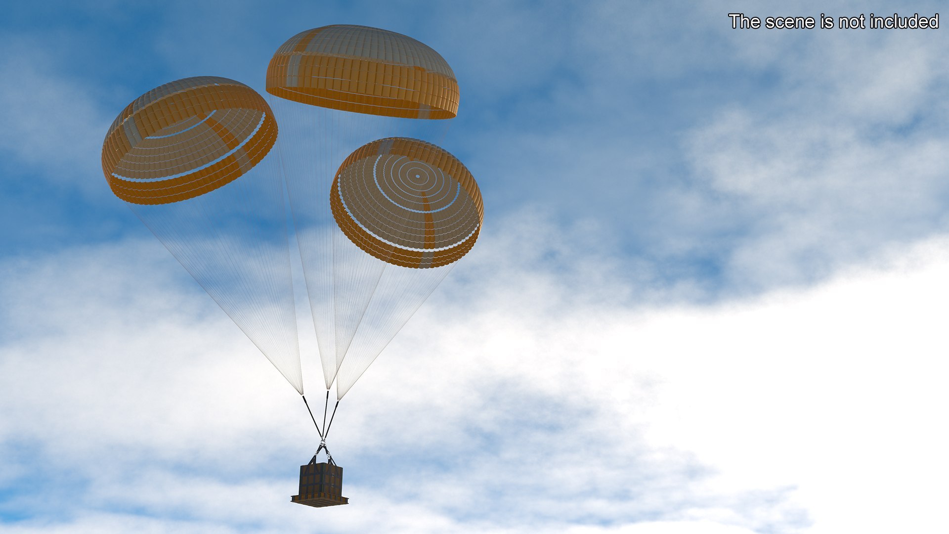 Parachutes Collection 3D Model - TurboSquid 2248783