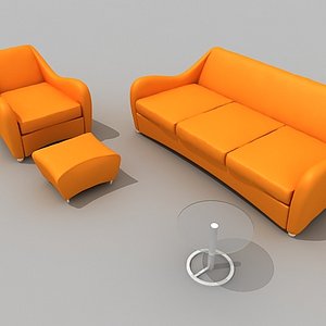 balzac sofa 3d model
