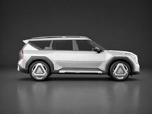3D ARCH-CAR-048 Futuristic Vehicle