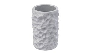 Printable Pencil Holder With Voronoi Bump Texture 3D