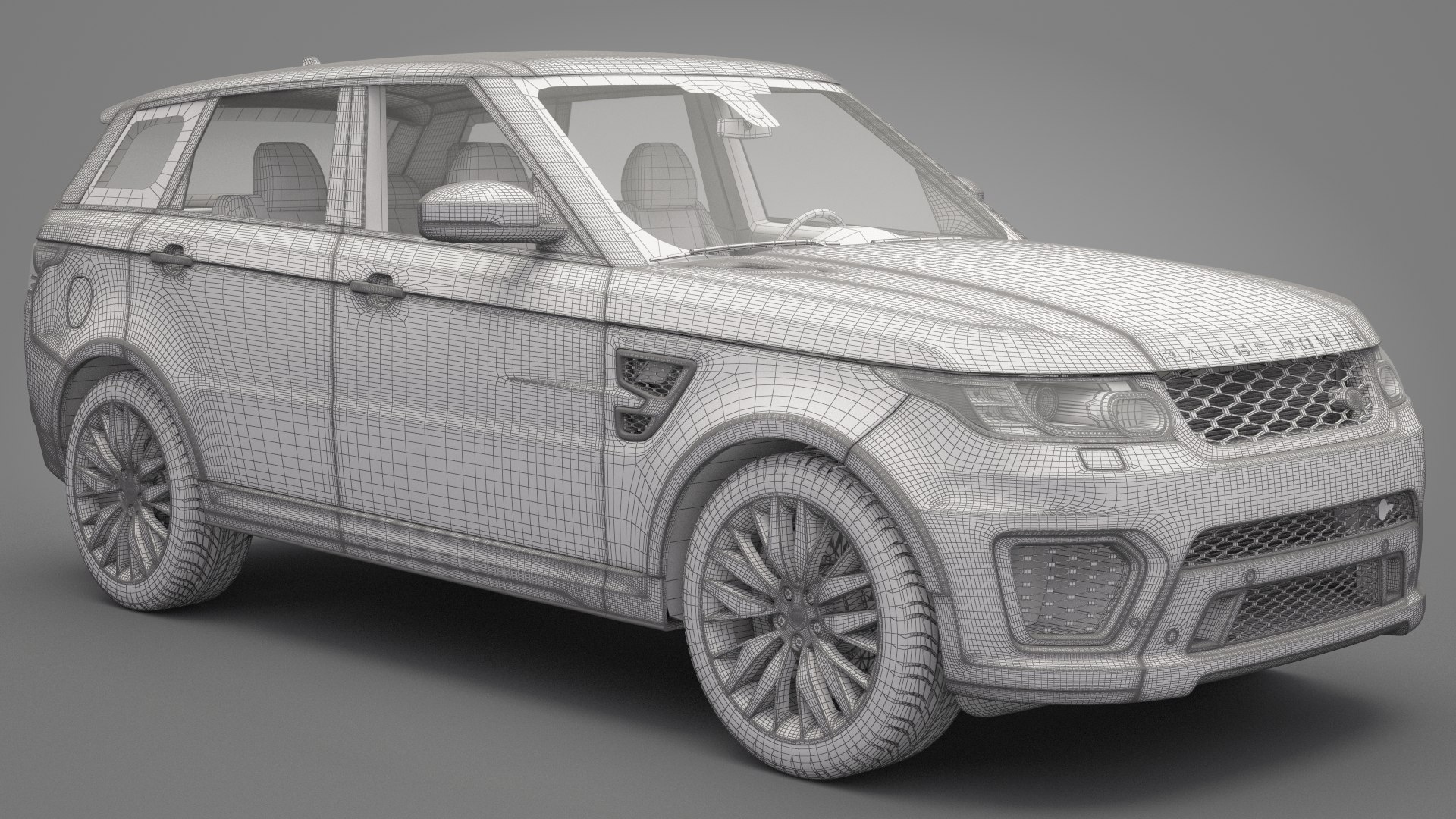 2015 Range Rover Sport 3D Model - TurboSquid 2413966