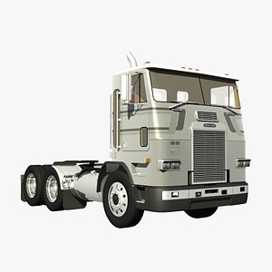 truck freightliner 3d lwo