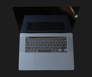 Apple MacBook Pro 16 inch 3D model 