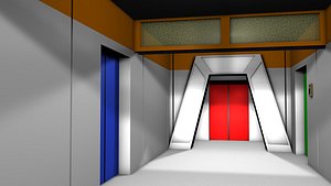 gangway uss enterprise 3D model