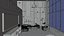 De Stijl Loft Living Area  HighQuality Interior 3D Model Cycles Ready