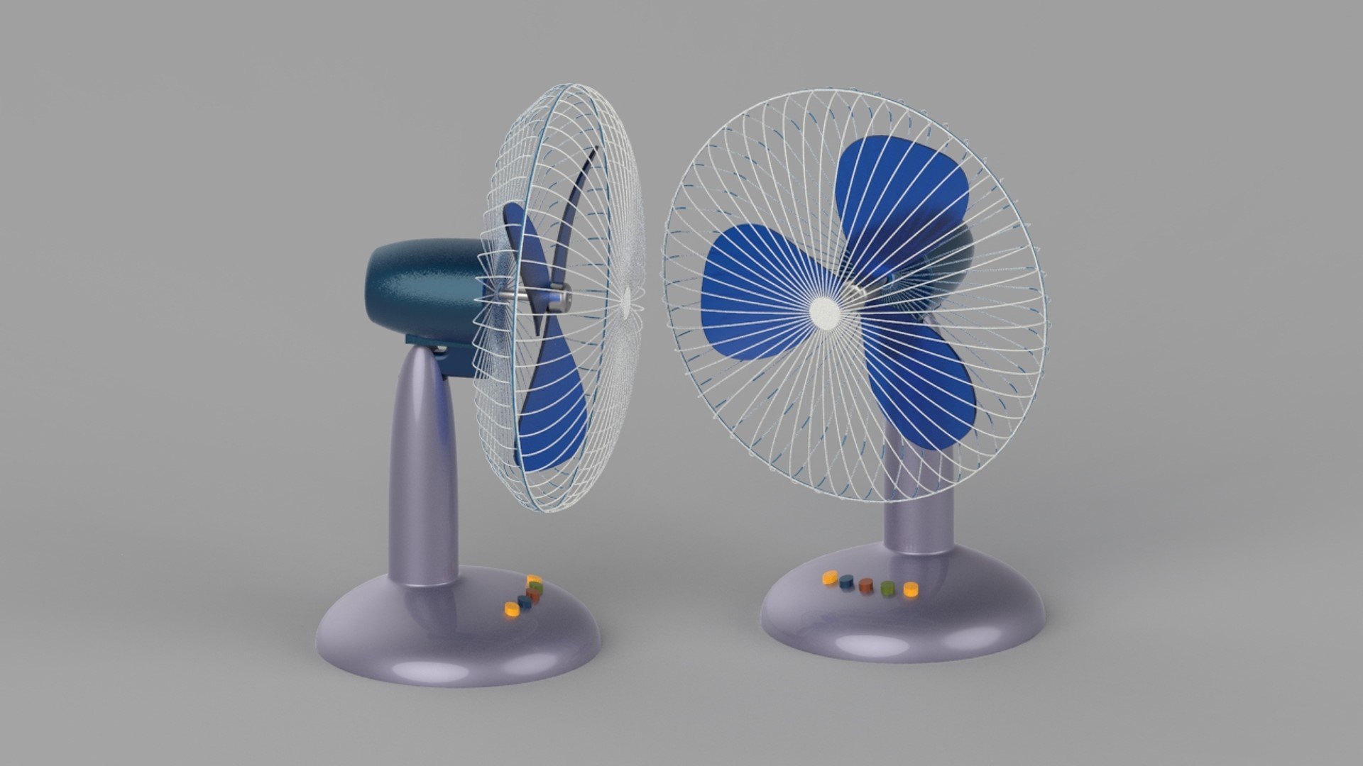 Table Fan Model TurboSquid 2106211