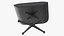 Ottoman for Lounge Chair Black