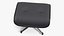 Ottoman for Lounge Chair Black