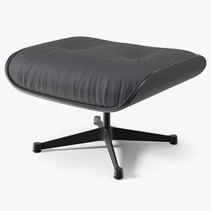 Ottoman for Lounge Chair Black