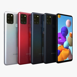 Samsung Galaxy A21s All Color 3D