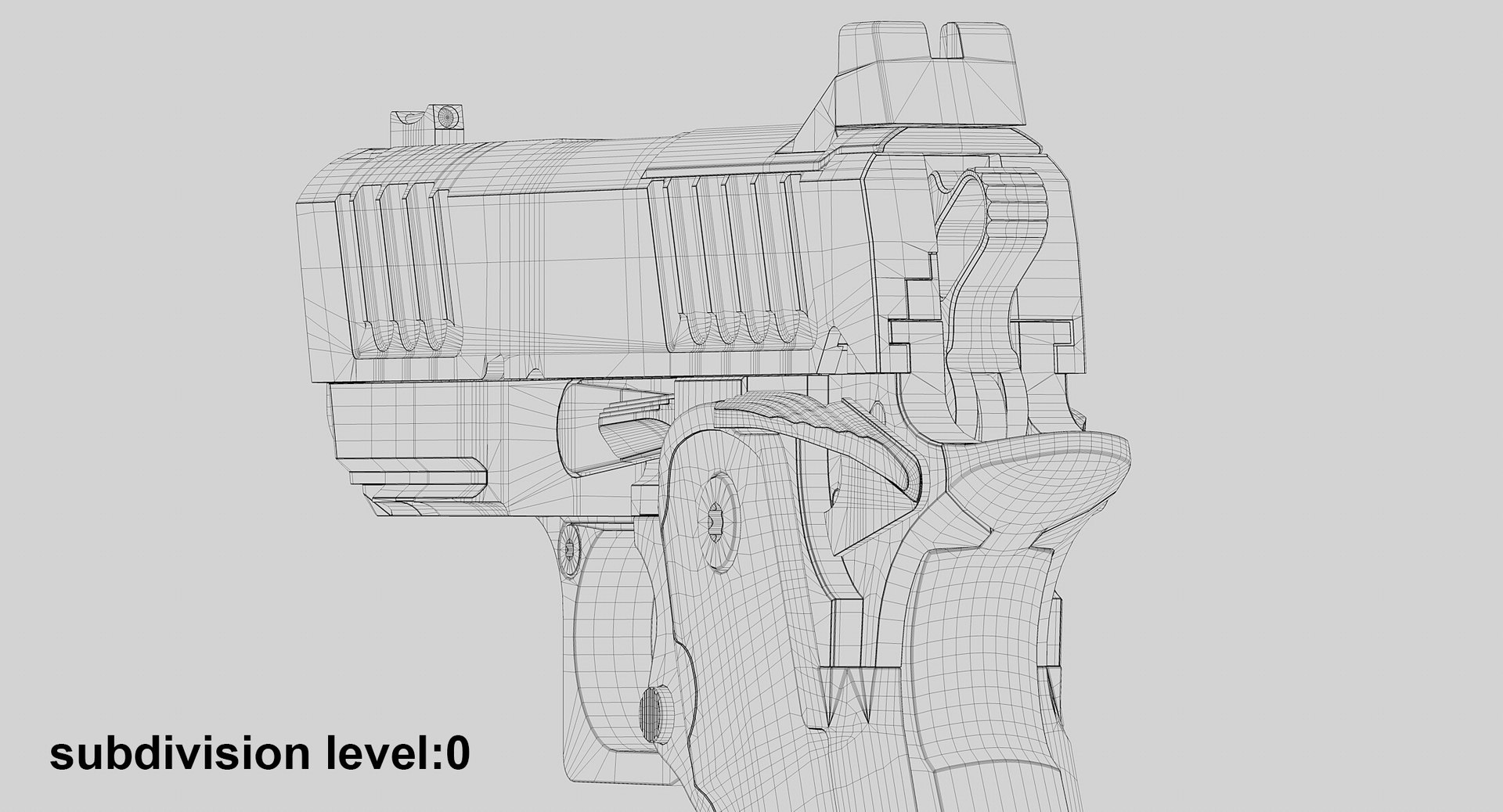 Striker Pistol Staccato CS Series PBR 3D model https://p.turbosquid.com/ts-thumb/A4/EdlQb1/2Y/wir_7/jpg/1759998637/1920x1080/fit_q87/551fbed23d08443b2a217b51be5957c21820f6e2/wir_7.jpg