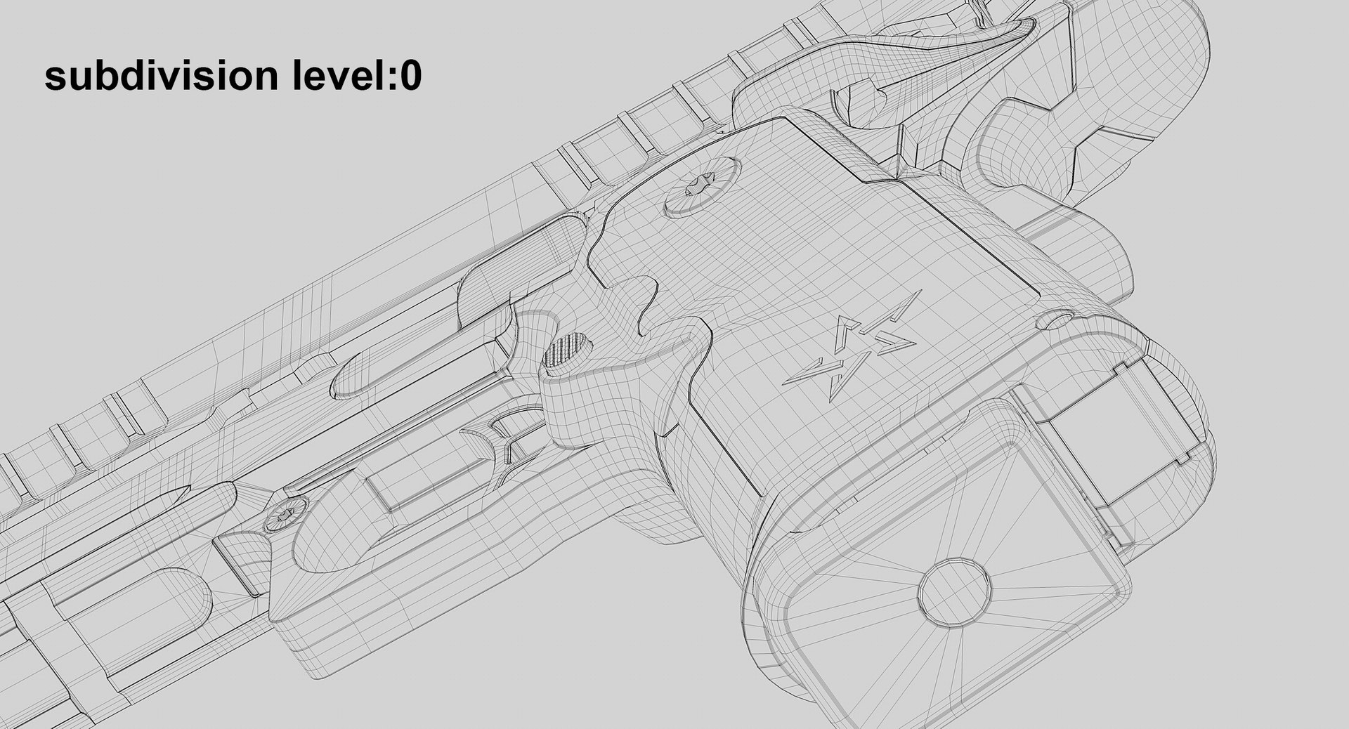 Striker Pistol Staccato CS Series PBR 3D model https://p.turbosquid.com/ts-thumb/A4/EdlQb1/Xf/wir_9/jpg/1759998640/1920x1080/fit_q87/f90396ed9a242299ebec91b6282cf80bc2351387/wir_9.jpg