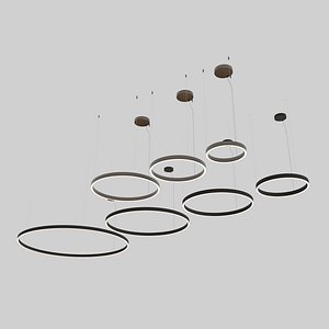 Lightinova Halo Up - Down lamp collection 3D