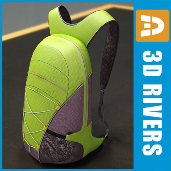 3d model backpack pack