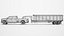 Ford Super Duty F450 2023 Powered Dump Trailer 05
