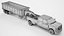 Ford Super Duty F450 2023 Powered Dump Trailer 05