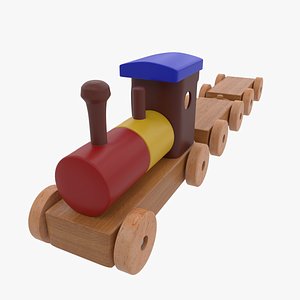 Wooden Toy Train