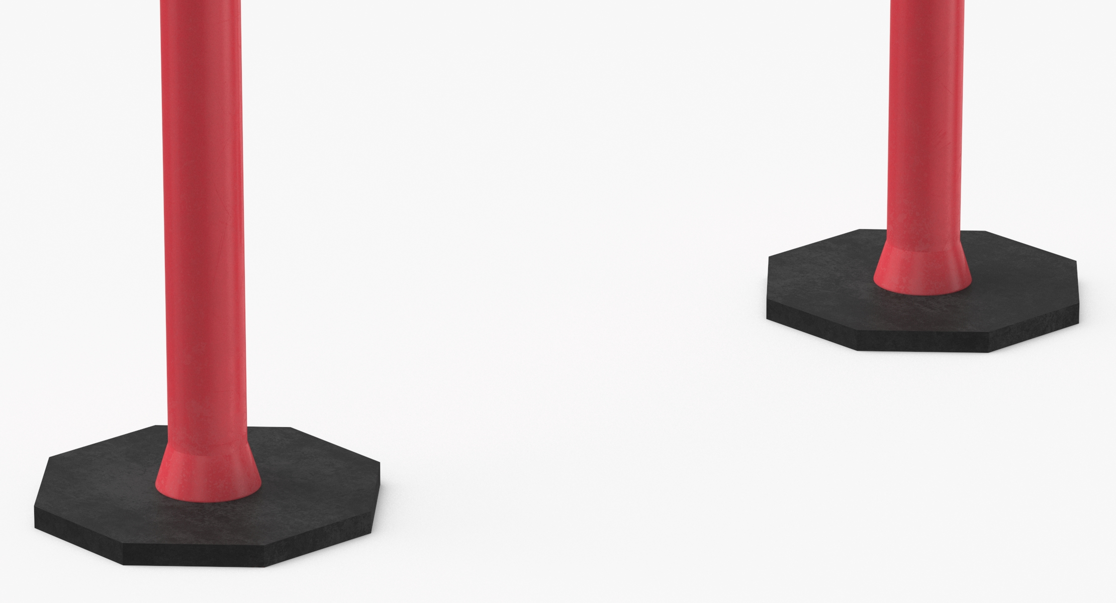 modelo 3d Barra transversal del poste del delineador TurboSquid 1918382