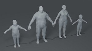 Download Free & Premium Woman Body 3D Models | TurboSquid