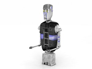chee 8d8 droid robot 3D model