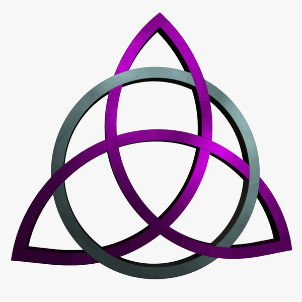 3d triskele symbol