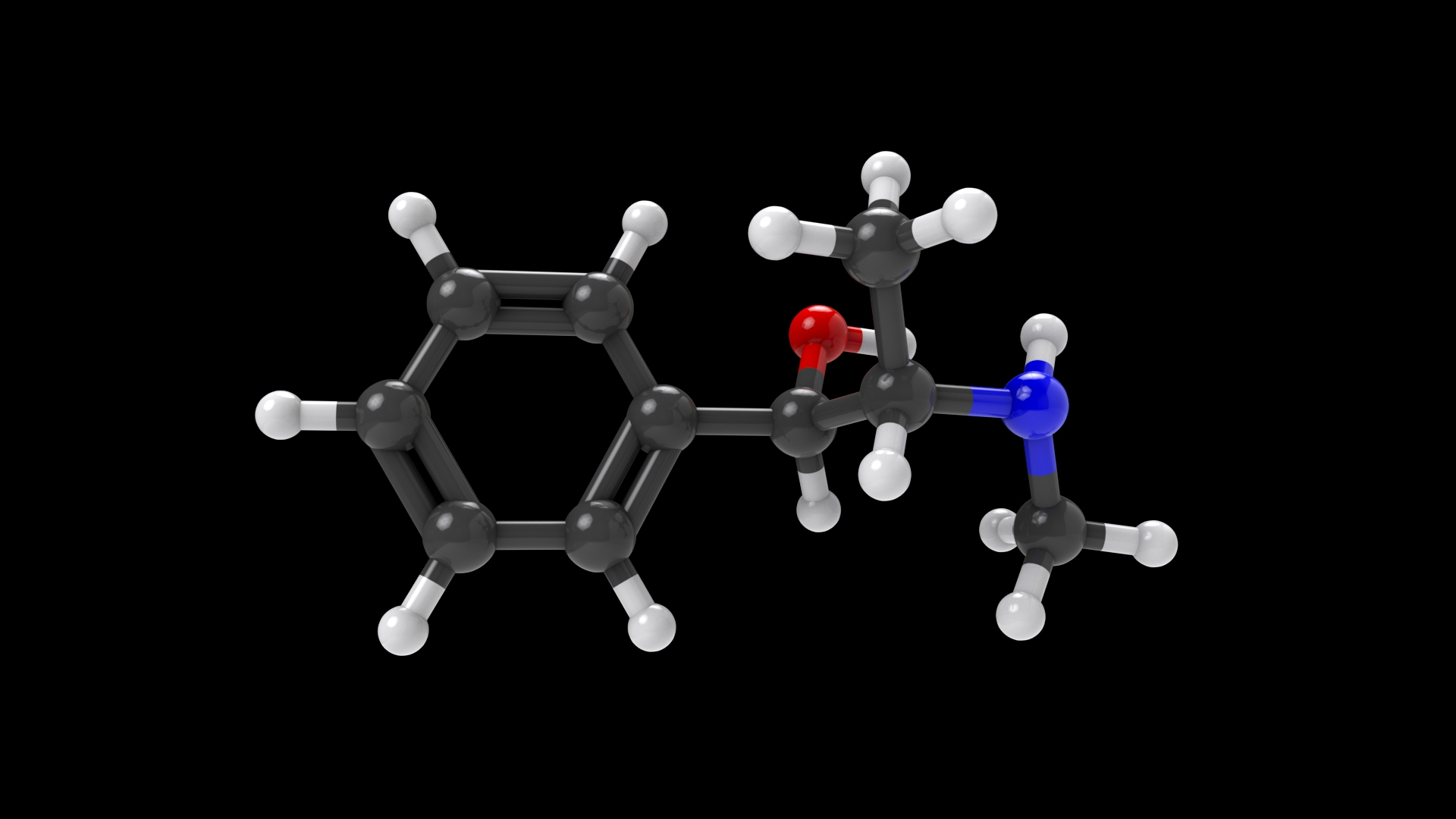 Ephedrine Structure 3D Model - TurboSquid 2210470