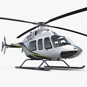 Civilian Passenger Helicopter Generic Rigged