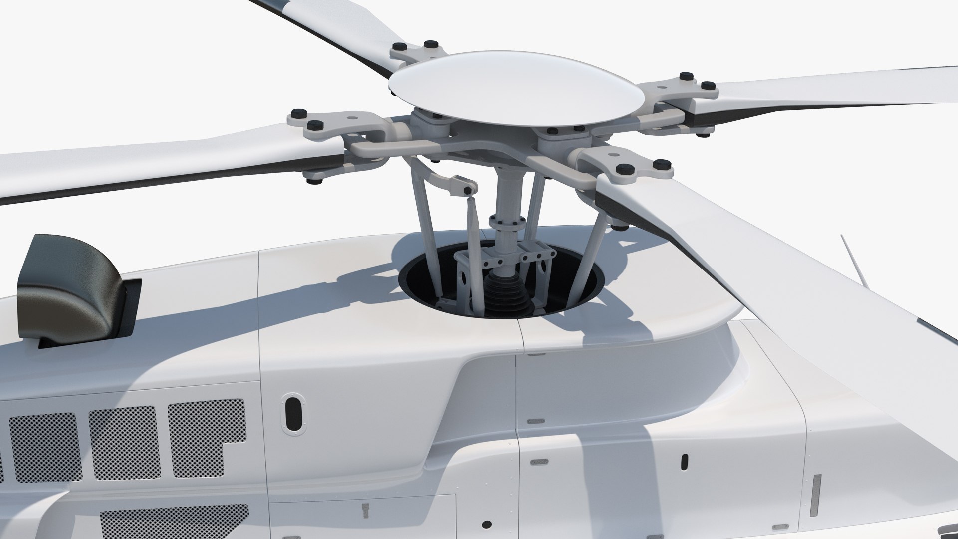 3D civilian passenger helicopter generic - TurboSquid 1536510