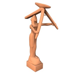 3ds max statue