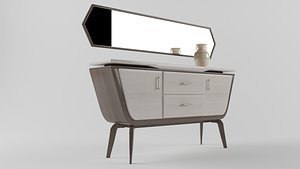dining room console 3D model