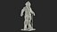 Empty Used Copper Diving Suit 3D